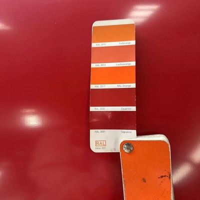 0.25-1.6mm Σκληρωμένο χάλυβα PPGI PPGL Χρωματικά επικαλυμμένο γαλβανισμένο περιτύλιγμα οροφής RAL Χρώμα Ψυχρό έλαση Τεχνική θερμού έλασης