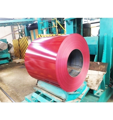 Ανεπάρκεια ± 1% Πίνακας γραφής PPGI Z40-z275 15/5um Ζυγισμένα σιδηροδρομικά περιτυλίγματα κυματοειδής περιτυλίγματος για οικοδομικό υλικό