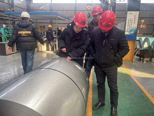 Πίνακες κοπής DC51D AZ150 Hot Dip Aluzinc Roll 55% Al-Zn Steel Coil με μακρά διάρκεια ζωής