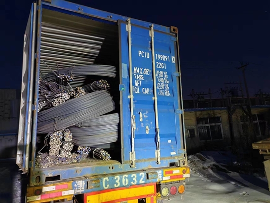 Στρογγυλοπλέγματα από χάλυβα HRB400 HRB500 6mm 8mm 10mm 12mm 16mm 20mm 25mm 50mm για δομές από σιδηρουργικό τσιμέντο