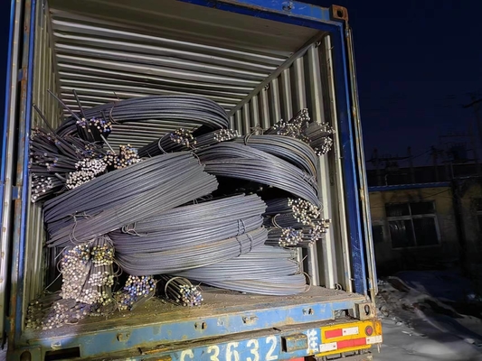 Ανεπάρκεια ± 1% Προσαρμοσμένο μήκος Ss400 S355 Σιδηροειδή ράβδος HRB335 HRB400 HRB500 Διαμορφωμένη σιδηροειδή ράβδος για την κατασκευή κτιρίων
