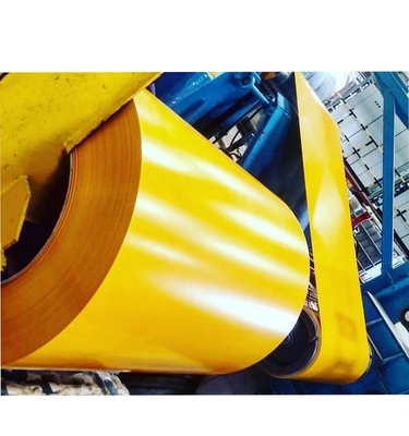 Προσαρμοσμένο PPGI Steel Coil Προχρωματισμένο Ζυγισμένο Coil 0,38mm 0,46mm Υπηρεσία επεξεργασίας τρύπησης για προσαρμογή