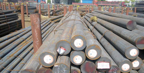 ASTM 4140 A36 Q235/Q345/SS400 Στρογγυλή ράβδος από χαλύβδινο χάλυβα ήπιου άνθρακα για την επεξεργασία υλικού θερμά κυλούμενα και ελεύθερα δειγματοληπτικά