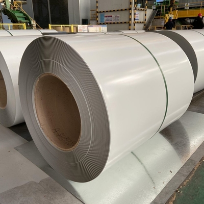 1.5mm πάχος G250 G300 Ατσάλινα περιτυλίγματα RAL 3028 PPGI 0.3*1000C Πελάτες Δείγματα Χρώμα Επιχρισμός ψευδαργύρου 20g-275g/m2