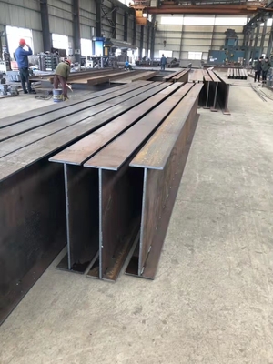 ASTM A29M HW HM HN HT Διαρθρωτικό χάλυβα θερμά έλασης H δέσμη για ζυγισμένη δομή υλικό πλάτος φλέγγας 8 mm 64 mm