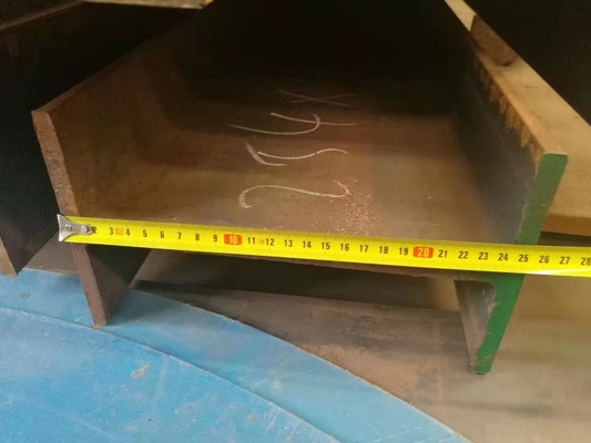 ASTM A29M HW HM HN HT Διαρθρωτικό χάλυβα θερμά έλασης H δέσμη για ζυγισμένη δομή υλικό πλάτος φλέγγας 8 mm 64 mm