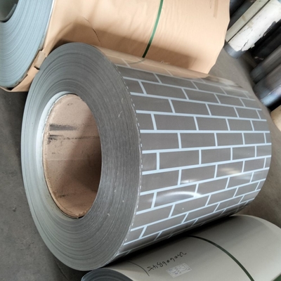 Προσαρμοσμένο μήκος PPGI Steel Coil για χρώμα Προχρωματισμένο Γαλβανισμένο Χάλυβα 0,13-2,0 mm Μοντέλο RAL 3000