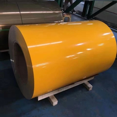Προσαρμοσμένο μήκος PPGI Steel Coil για χρώμα Προχρωματισμένο Γαλβανισμένο Χάλυβα 0,13-2,0 mm Μοντέλο RAL 3000