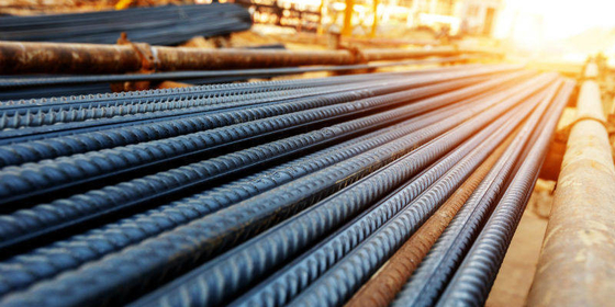 Υψηλού επιπέδου HRB400/500 ASTM A615 BS4449 Στερεές ράβδοι από ανθρακικό χάλυβα για εμπορικά κτίρια