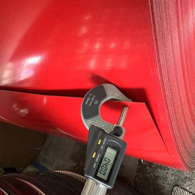 PE HDP SMP PVDF Επιφανειακή χρωματική επικάλυψη SGCC/DX51D Προχρωματισμένη Ζυγισμένη Σιδηροτροχιά PPGI PPGL Σιδηροτροχιά για χρωματική επικάλυψη