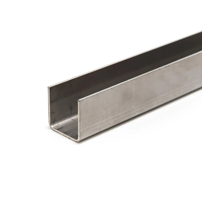 NO.1 Επιφανειακό φινίρισμα 160mm * 6,5mm πλάτος Stainless Steel Channel Bar για υποστήριξη σωλήνων