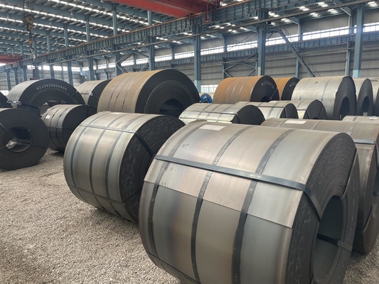 Άλλες ενώσεις ASTM A36 A53 Q195 S235jr Q235 Q345 2mm 4mm 6mm 10mm Skin Pass Black Roll Hot Rolled Mild Ms Carbon Steel Coil