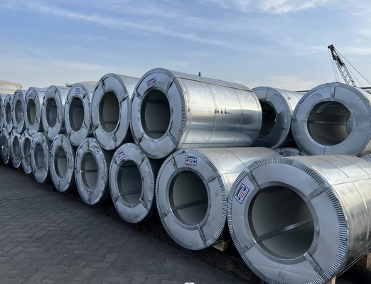 Προσαρμοσμένο μήκος Prime Hot Dip Cold Rolled Zinc Coated Steel Coil Alu-Zinc Galvalume Galvanized ASTM AISI JIS GI