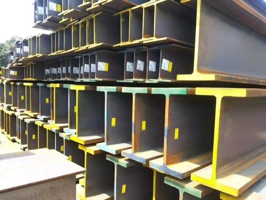 Ατσάλι 300 mm H Beams για την κατηγορία Q235/Q345B με πάχος 0,8-25mm