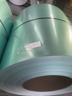 PE PVDF Galvalume Ζύκλιο χρώμα επικαλυμμένο φύλλο Ppgl Silver Coil Προχρωματισμός Ζυγισμένο Ppgi Steel Coil για κτίριο και πιστοποιητικό ISO9001