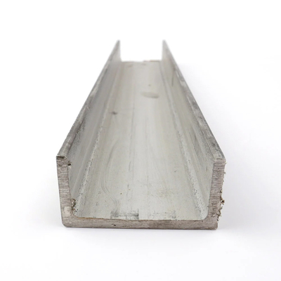 Υψηλής ακρίβειας MS U Channel Steel 100*50*5mm Mild SS Steel C κανάλια με τελικό TSHS/2B