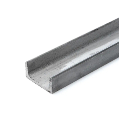 Υψηλής ακρίβειας MS U Channel Steel 100*50*5mm Mild SS Steel C κανάλια με τελικό TSHS/2B