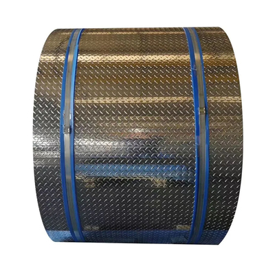 Φαρμακευτική πώληση 5mm Steel Checker Plate 3 Rolls Αλουμινίου Embossing Tape 12mm * 3.65 Τετράγωνα Πλάκα Coil