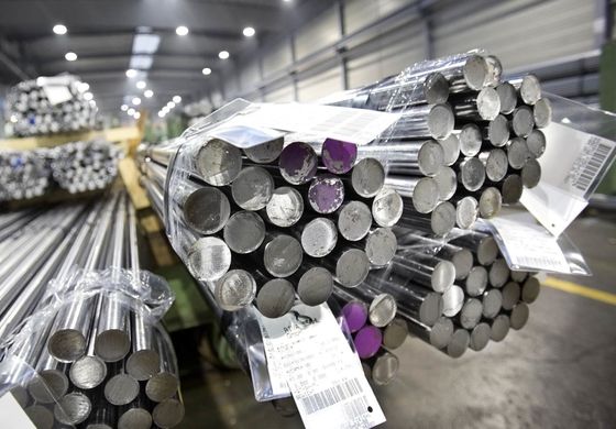 ASTM A572 4mm~800mm Διαμέτρου ράβδοι από χαμηλό άνθρακα χάλυβα