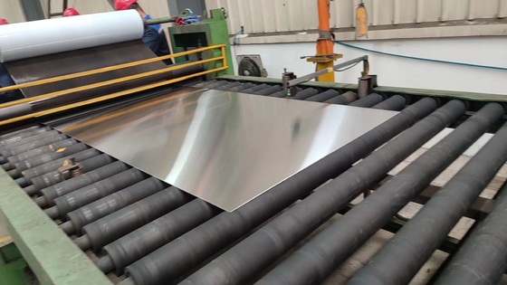 ΠΑΡΟΔΟΣΗ 2B ASTM JIS DIN 1.4305 SUS 200 σειράς 300 σειράς 400 σειράς SS Πλάκα από ανοξείδωτο χάλυβα