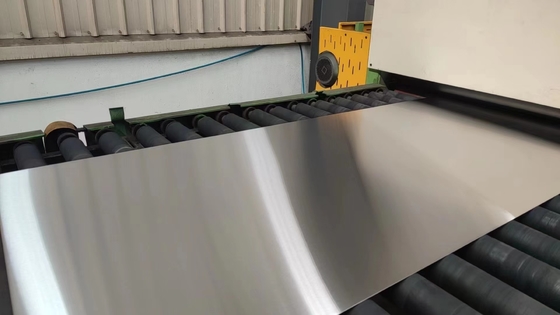 ΠΑΡΟΔΟΣΗ 2B ASTM JIS DIN 1.4305 SUS 200 σειράς 300 σειράς 400 σειράς SS Πλάκα από ανοξείδωτο χάλυβα