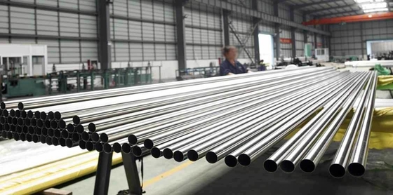 ASTM AISI 201 304 316 316L 430 Ba 2b Bright Polish Cold Rolled Stainless Steel Seamless / Welded Pipe για οικοδομικά υλικά