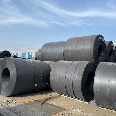 Φαρμακευτική τιμή Astm A36 A283 A387 Q235 Q345 S235jr Ζεστή έλαση σπείρας χάλυβα άνθρακα ανά τόνο