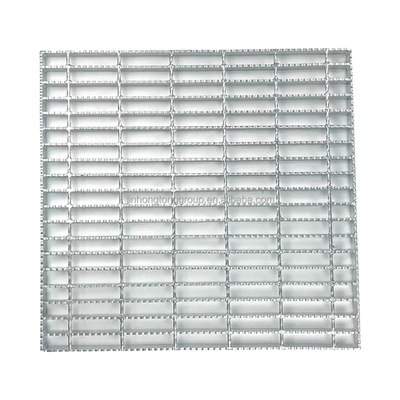 Μεταλλικό πάτωμα Χάλυβα Πλατφόρμα Grating Serrated ζεστό βουτηγμένο γαλβανισμένο βροχή τάφρο χάλυβα πλέγμα