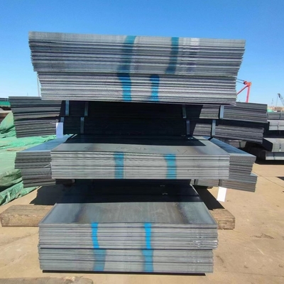 Διαπραγματεύσιμη τιμή Astm Q345 Χάλυβας άνθρακα θερμά ελατημένο μοτίβο χάλυβα κυλίνδρου δακρυγλυφικό φύλλο