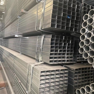 40x40 τετραγωνικό σωλήνα σωλήνα Αστματικό χάλυβα προφίλ Ms τετραγωνικό σωλήνα γαλβανισμένο τετραγωνικό και ορθογώνιο χάλυβα εντός 7 ημερών Q235 Q195 St37