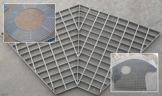 Φαρμακευτική τιμή Q235 25mm 30mm 32mm 40mm δομικά υλικά γαλβανισμένο σχάρο χάλυβα για πλατφόρμα