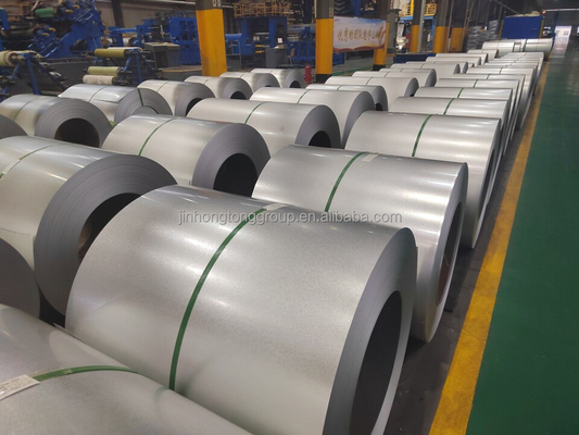 Aluzinc 0,41mm Az40 Galvalume Steel Coil 55% Al - Zn Alloy Steel Plate Ζυγισμένο ατσάλι ατσάλι Az150