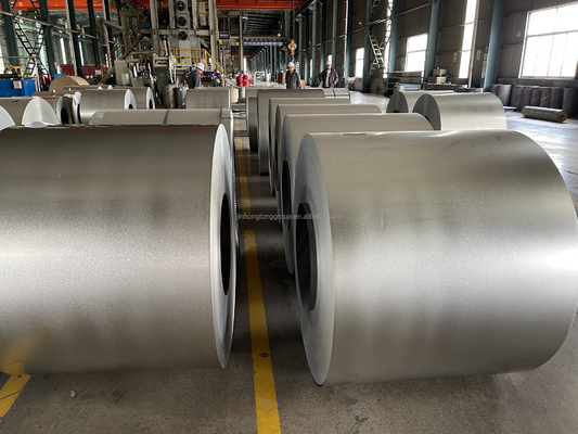 Az40 Galvalume Steel Coil 55% Al - Zn Alloy Steel Plate Galvanized Coil Επαγγελματική κατασκευή Galvalume Steel Coil Az20