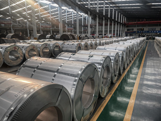 Az40 Galvalume Steel Coil 55% Al - Zn Alloy Steel Plate Galvanized Coil Επαγγελματική κατασκευή Galvalume Steel Coil Az20
