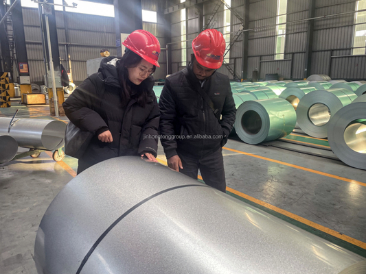 Az40 Galvalume Steel Coil 55% Al - Zn Alloy Steel Plate Galvanized Coil Επαγγελματική κατασκευή Galvalume Steel Coil Az20