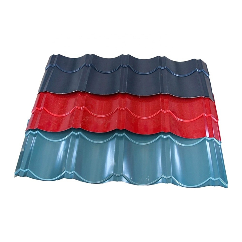 AISI/ASTM/JIS/EN/GB Standard Ppgl Χρωματικά επικαλυμμένα γαλβανισμένα χαλύβδινα φύλλα οροφής για εξατομικευμένες οροφές πλάτους γκρι χρώματος
