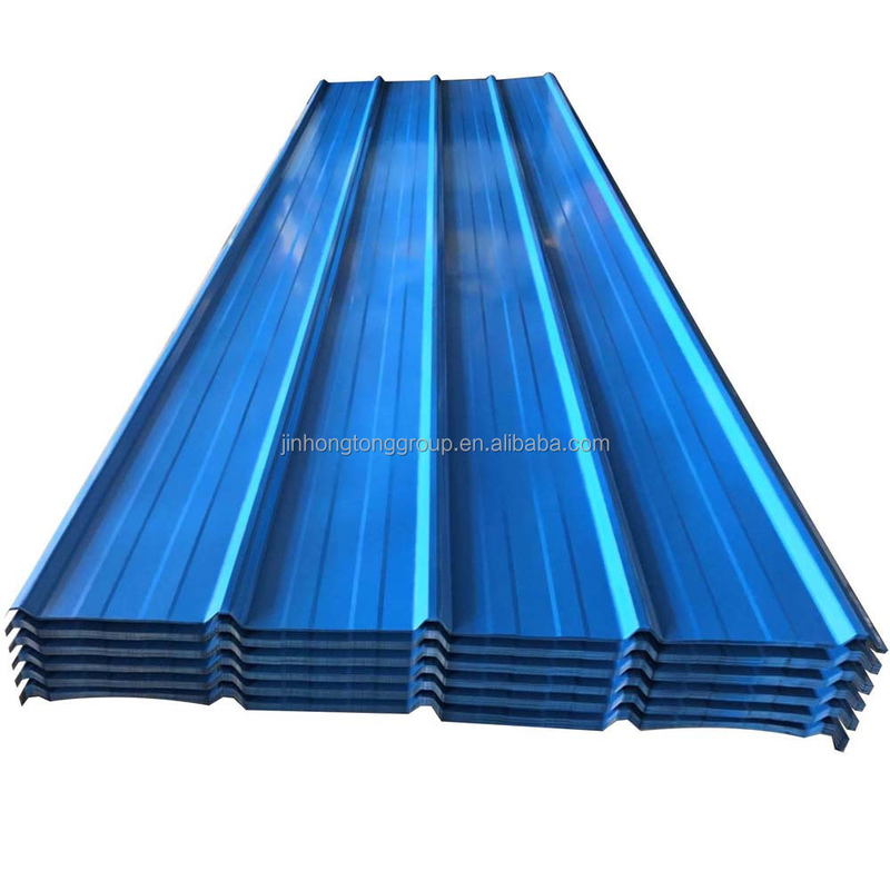 1000-1220mm πλάτος 0,15mm κυματοειδής χαλύβδινα φύλλα οροφής μετάλλου PPGI PPGL χρωματιστή επικάλυψη φύλλα οροφής με πιστοποιητικό ISO9001