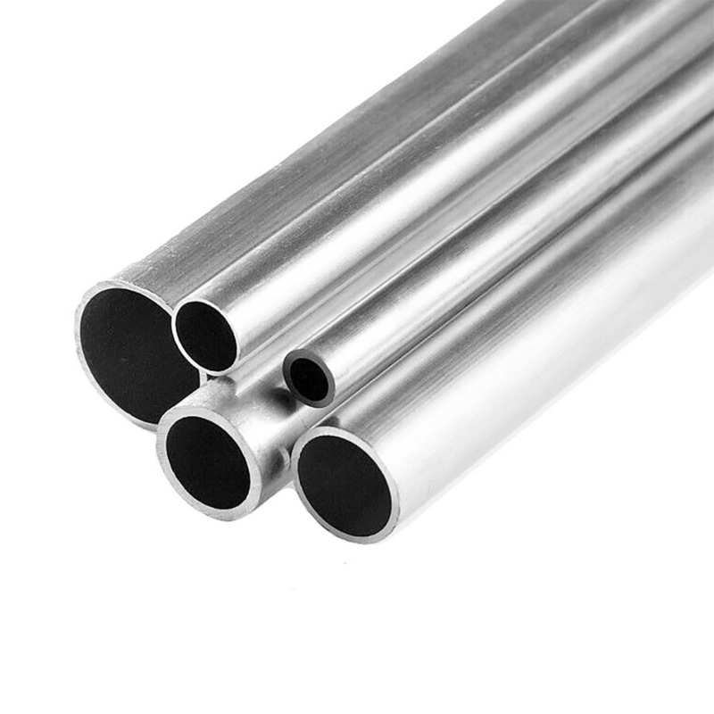 3mm 5mm 8mm 10mm πάχος Custom Length Aluminium Round Tube για ευρέως χρησιμοποιούμενο αλουμινένιο σωλήνα σειράς 6000 7000 και ανοχή ± 1%