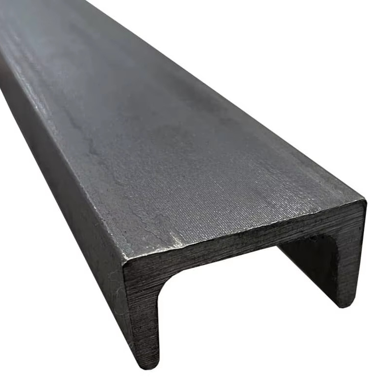 Q235 Q345 SS400 Υλικό Χάλυβα άνθρακα U-Channel 0,8 mm-3,0 mm Δάχος 100% Δοκιμασμένη ανοχή ± 1% για το σύστημα υποστήριξης