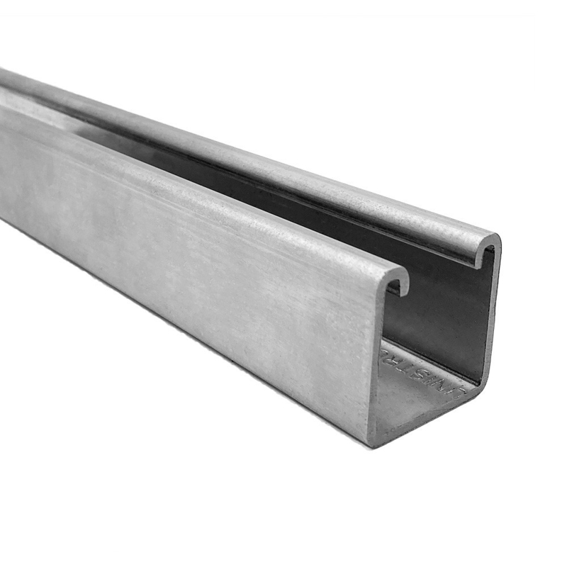 Υψηλής ακρίβειας MS U Channel Steel 100*50*5mm Mild SS Steel C κανάλια με τελικό TSHS/2B