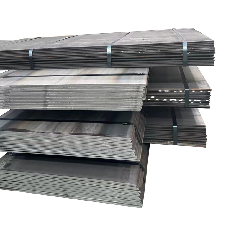 Καλή ποιότητα ASTM A36 SS400 Q235 Q345 Q355 Ζεστή έλαση χαλύβδου άνθρακα για κατασκευή κτιρίων