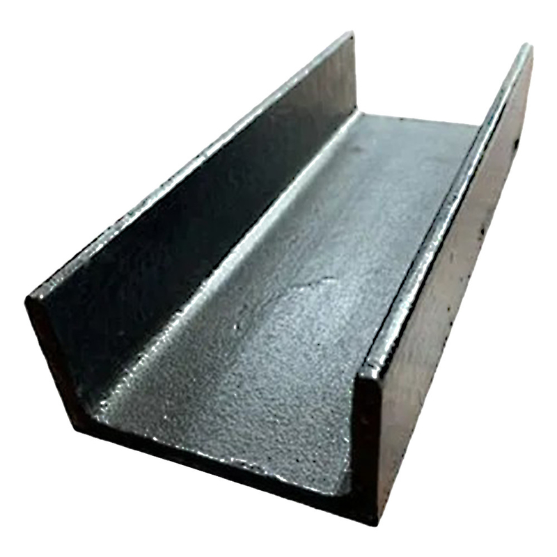 Υψηλής ποιότητας Q235 Q345 SS400 υλικό 0,8 mm-3,0 mm πάχος U-κανάλι χάλυβα άνθρακα για το σύστημα υποστήριξης