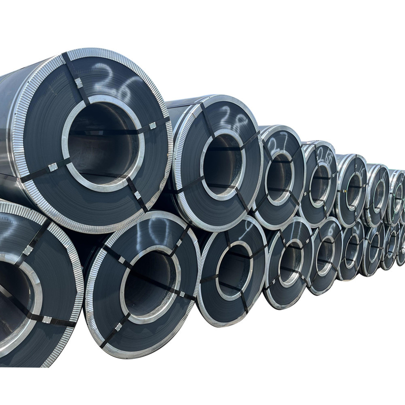 S235jr Hrc Crca Q235 A36 Q195 Ελαφριά ελαστική χαμηλή υψηλή κρύα ζεστή έλαση ταινία χάλυβα άνθρακα S60c σπείρα για εφαρμογή στην πλάκα λέβητα