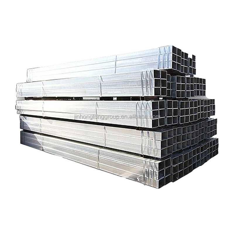 Astm Standard St37 Κούφος τετραγωνικός σωλήνας 2,5 ιντσών Ζυγισμένα σωλήνες χάλυβα Ζεστό βύθισμα Ζυγισμένα τετραγωνικά σωλήνα με συγκόλληση και χωρίς συγκόλληση